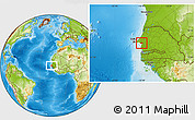 Physical Location Map of Fissel, highlighted parent region