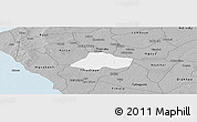 Gray Panoramic Map of Fissel