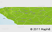 Physical Panoramic Map of Fissel