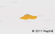 Political Panoramic Map of Fissel, cropped outside