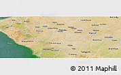 Satellite Panoramic Map of Fissel