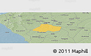 Savanna Style Panoramic Map of Fissel