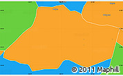 Political Simple Map of Fissel