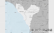 Gray Map of Mbour