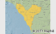 Savanna Style Map of Mbour