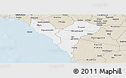 Classic Style Panoramic Map of Mbour