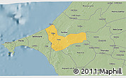 Savanna Style 3D Map of Pout