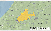 Savanna Style 3D Map of Merina Dakhar