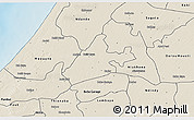 Shaded Relief 3D Map of Merina Dakhar