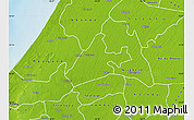 Physical Map of Merina Dakhar