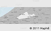 Gray Panoramic Map of Merina Dakhar