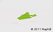 Physical Panoramic Map of Merina Dakhar, cropped outside