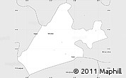 Silver Style Simple Map of Merina Dakhar
