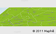 Physical Panoramic Map of Niakhene