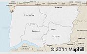 Classic Style 3D Map of Bignona