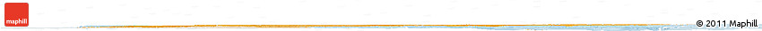 Political Shades Horizon Map of Bignona, lighten