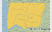 Savanna Style Map of Bignona