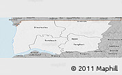 Gray Panoramic Map of Bignona