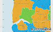 Political Map of Tendouck