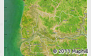 Satellite Map of Tendouck