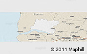 Classic Style Panoramic Map of Tendouck
