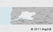 Gray Panoramic Map of Tendouck