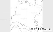Blank Simple Map of Tendouck