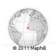 Outline Map of Loudia Ouolof