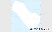 Gray Simple Map of Frigate Is.