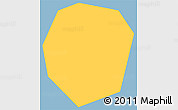 Savanna Style Simple Map of L'Ilot Is.