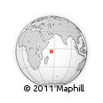 Outline Map of Anse Aux Pins