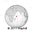 Outline Map of Anse Boileau