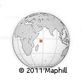 Outline Map of Anse Royale