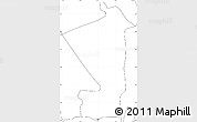 Blank Simple Map of English River