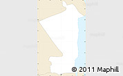 Classic Style Simple Map of English River