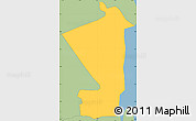 Savanna Style Simple Map of English River