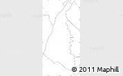 Blank Simple Map of Plaisance