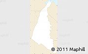 Classic Style Simple Map of Plaisance