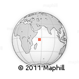 Outline Map of Pointe Larue