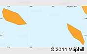 Political Simple Map of Port Glaud, political shades outside
