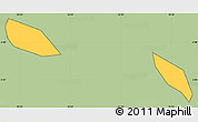 Savanna Style Simple Map of Port Glaud, cropped outside