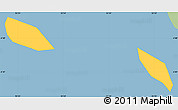 Savanna Style Simple Map of Port Glaud, single color outside