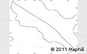 Blank Simple Map of Grand Anse Praslin, no labels