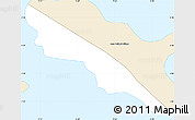 Classic Style Simple Map of Grand Anse Praslin