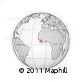 Outline Map of Eastern