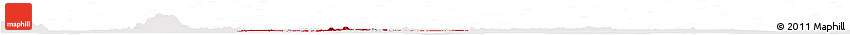 Flag Horizon Map of Singapore, flag centered