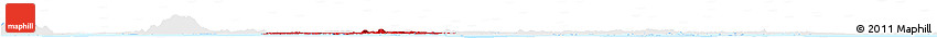 Flag Horizon Map of Singapore, single color outside, bathymetry sea, flag aligned to the middle