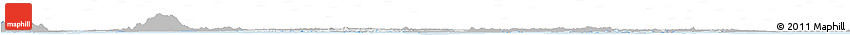Gray Horizon Map of Singapore, single color outside