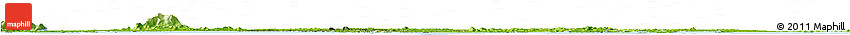 Satellite Horizon Map of Singapore, physical outside