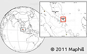 Blank Location Map of Singapore